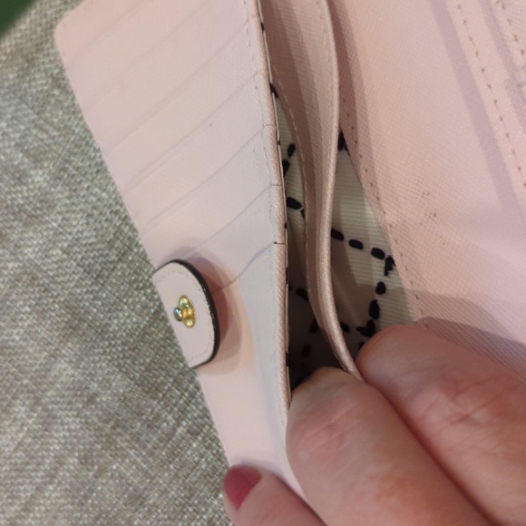 Kate Spade Staci Bi-Fold Pink Wallet EUC - Picture 7 of 13